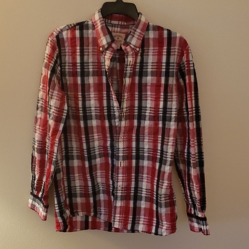 Brooks brothers dress shirt small slim fit